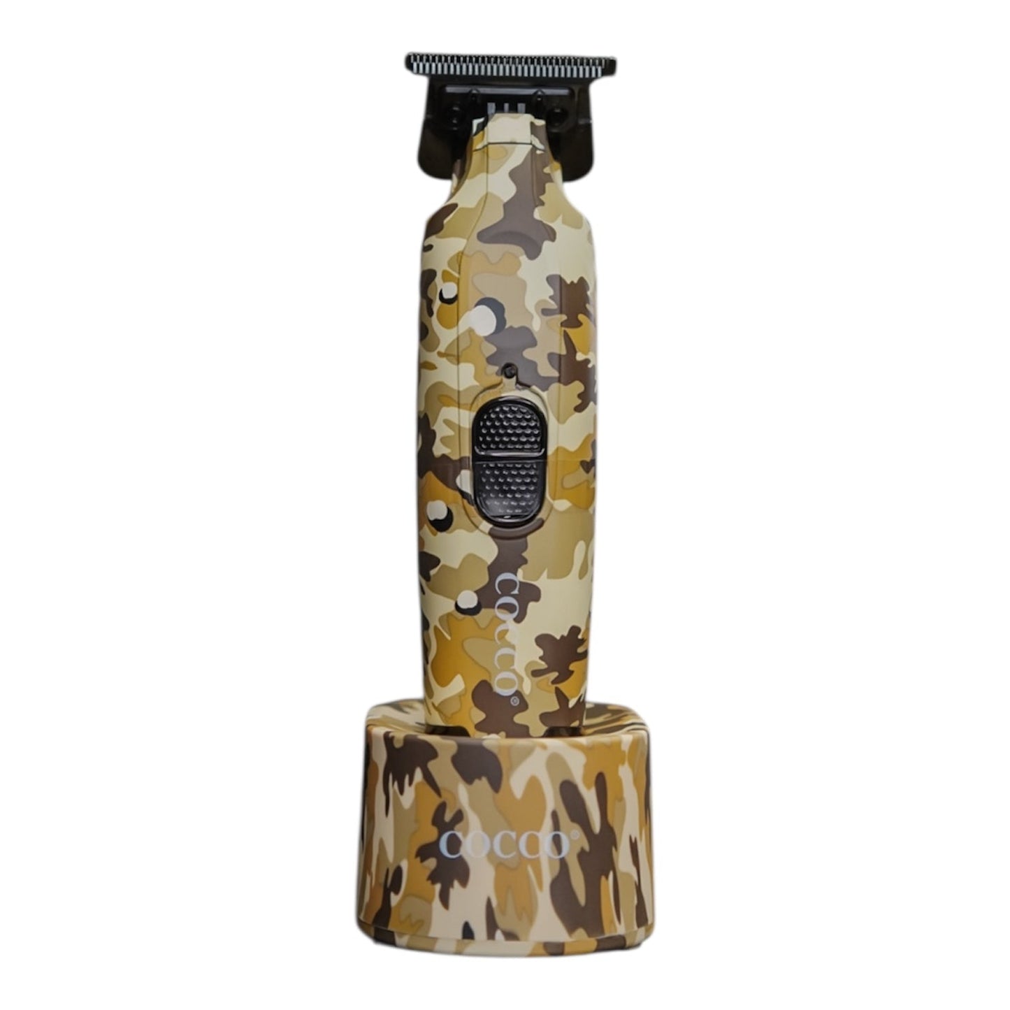 Cocco Hyper Veloce Pro Cordless Trimmer w/ Digital Gap Ambassador Graphene Blade + Charging Stand - Limited Edition Camo (CHVPT-CAMO)
