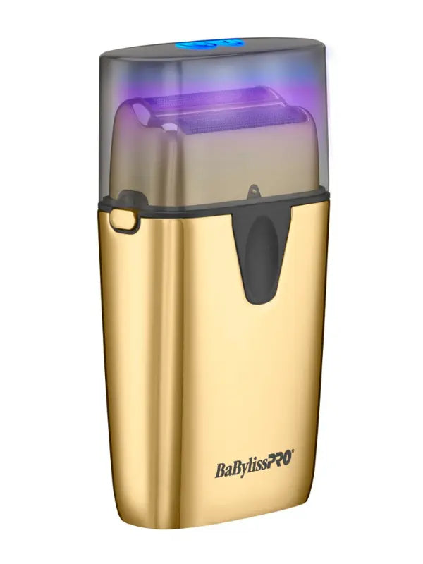 BaBylissPRO UV-Disinfecting Gold Double-Foil Shaver