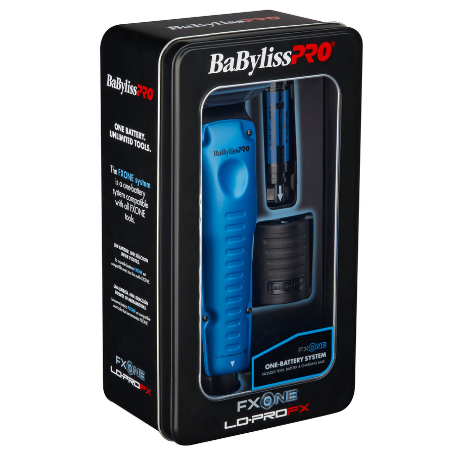 BABYLISSPRO® FXONE LO-PROFX LIMITED EDITION MATTE BLUE CLIPPER