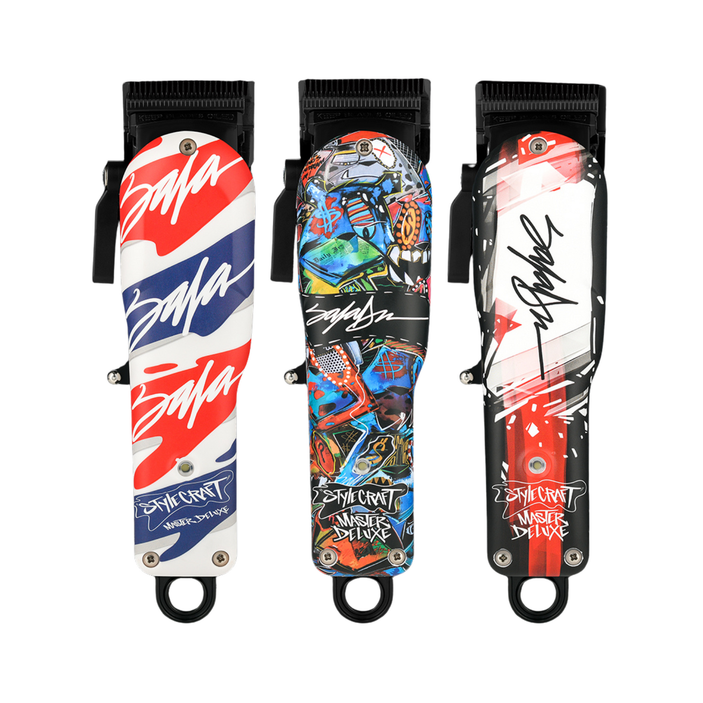 StyleCraft King Saladeen Limited Edition Clipper w/ Echo Blade +Free Level3 Razor Holder