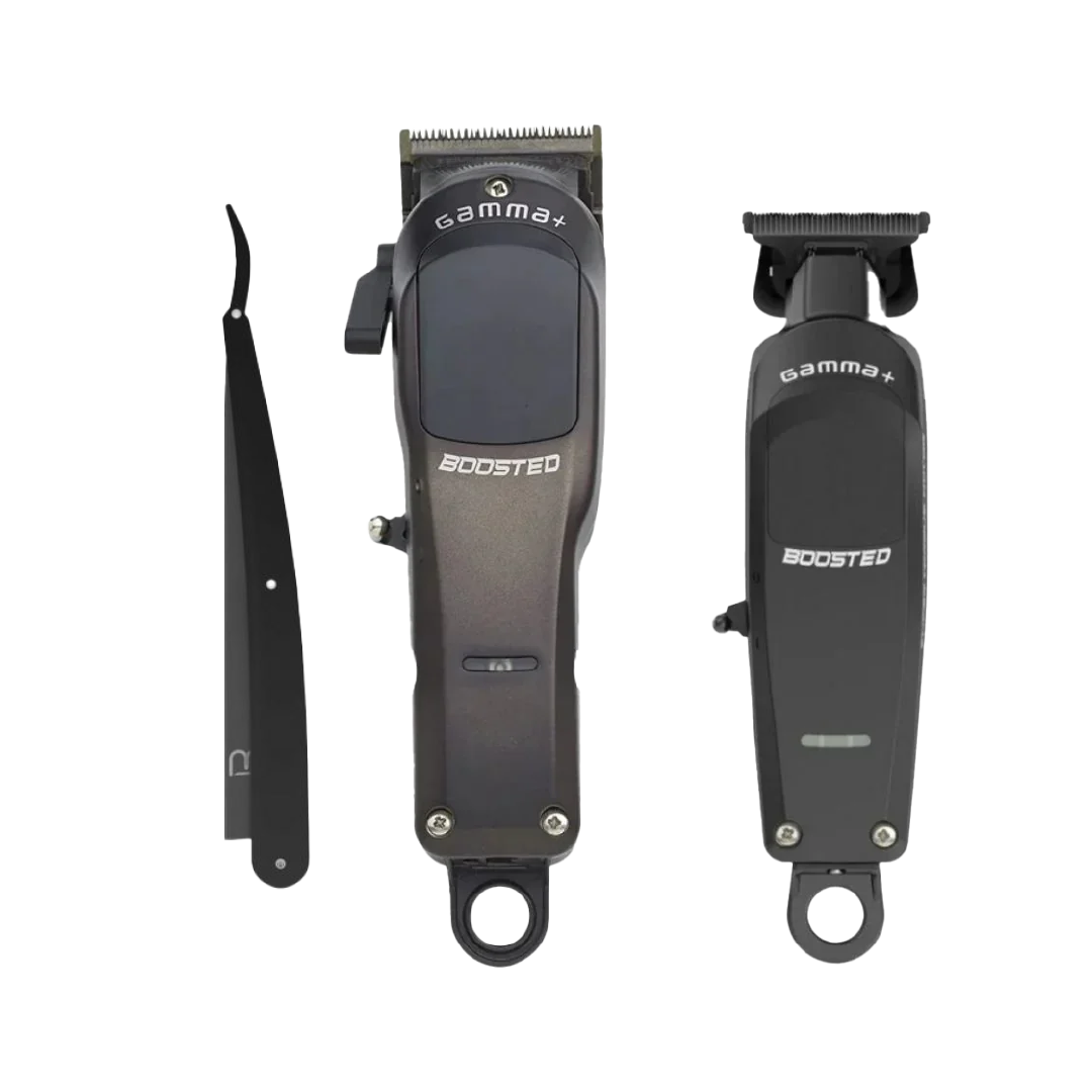 Gamma+ Boosted Clipper & Trimmer Combo + Free Level3 Razor Holder