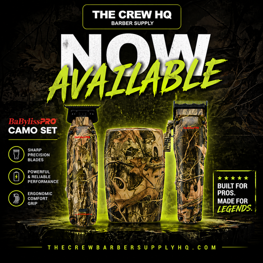 Babyliss Camo Set- Clipper, Trimmer, and Shaver