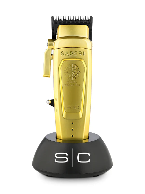 Saber Clipper 2.0 & Trimmer Gold Bundle