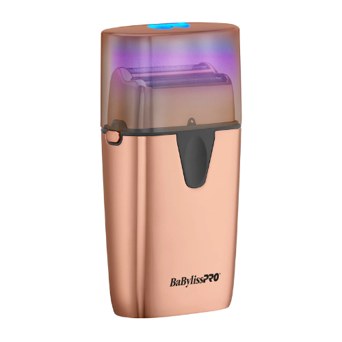 BabylissPRO UVFOIL Rose Gold UV Double Foil Shaver FXLFS2RG