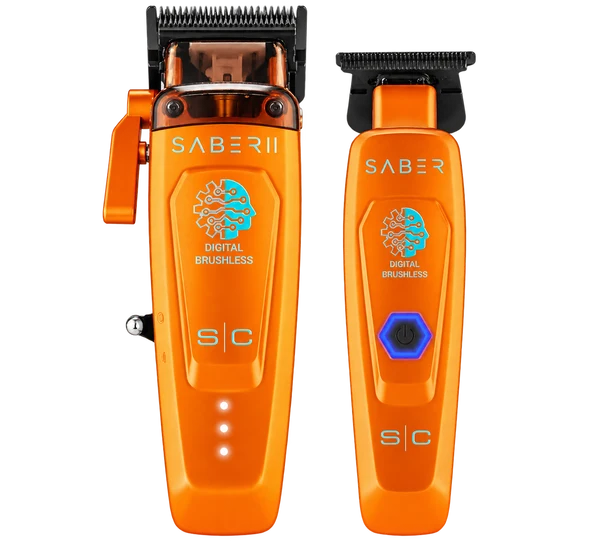 Orange Saber Clipper & Trimmer Bundle Deal