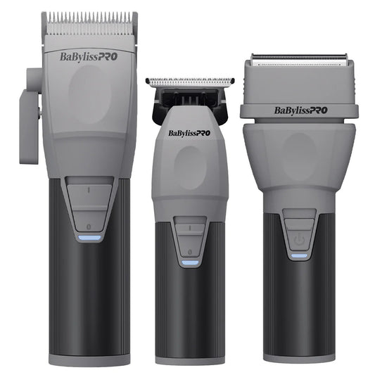 BaBylissPRO COREFX Combo – Clipper, Trimmer &amp; Double Foil Shaver Set