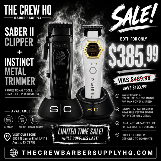 Saber 2 Clipper + Instinct Metal Trimmer Deal