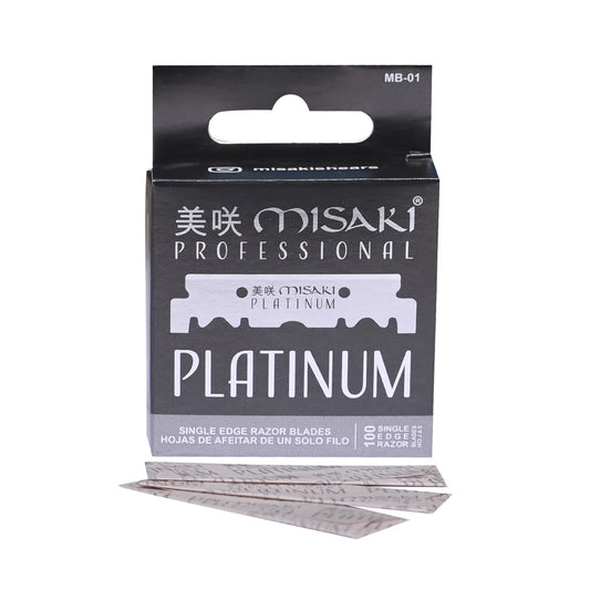 MISAKI PROFESSIONAL PLATINUM SINGLE EDGE RAZOR BLADES