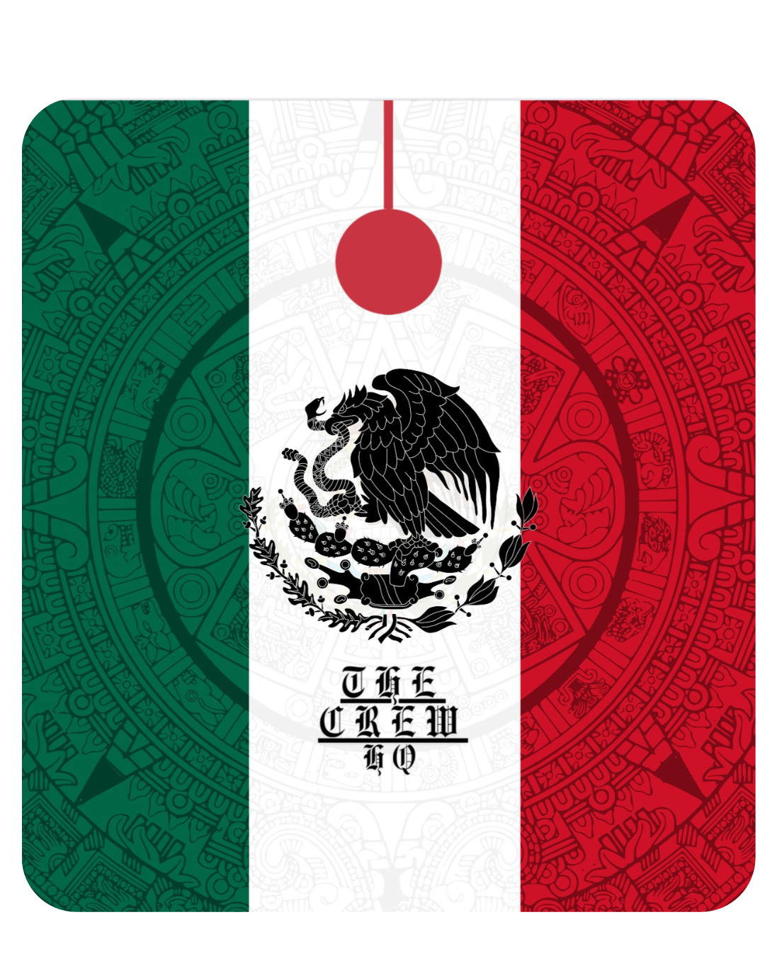 The Crew HQ Mexican Flag Cape