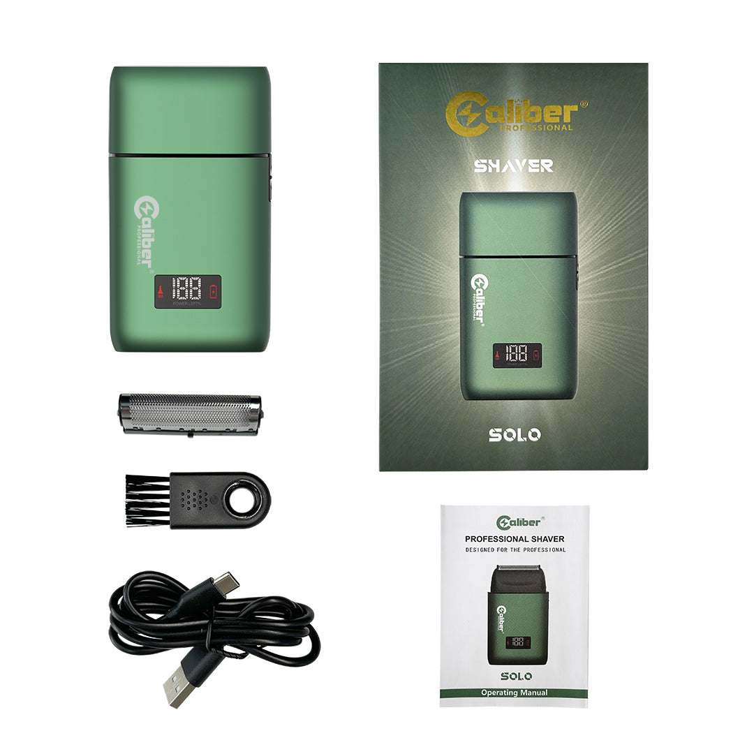 Caliber Disruptor ZR Vector Motor Digital Display Professional Clipper+ Free Solo Shaver