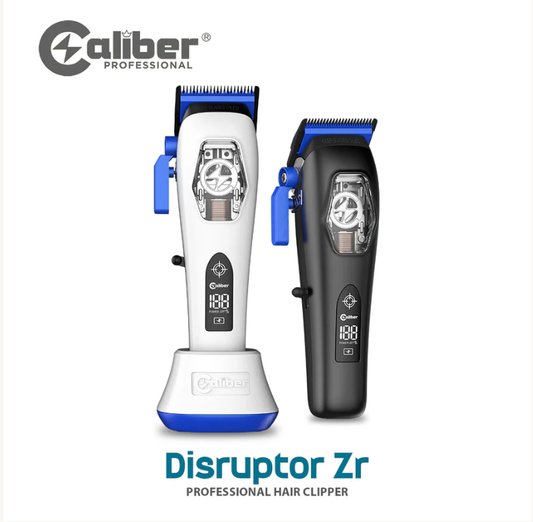 Caliber Disruptor ZR Vector Motor Digital Display Professional Clipper+ Free Solo Shaver