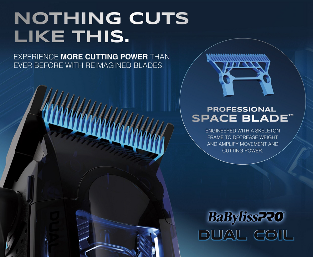 BaBylissPRO High-Performance Dual-Coil Motor Cordless Trimmer + Clipper Value Set
