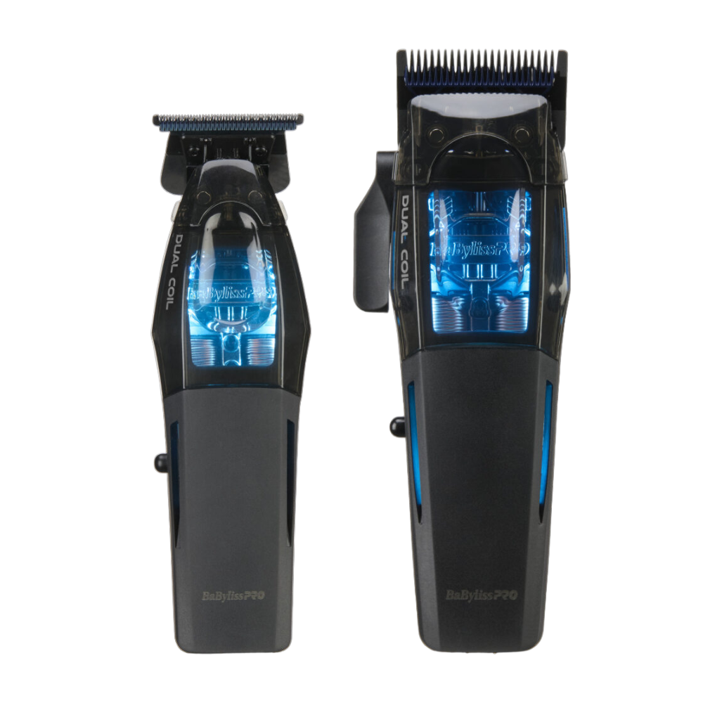 BaBylissPRO High-Performance Dual-Coil Motor Cordless Trimmer + Clipper Value Set