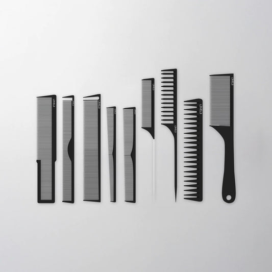 L3VEL3  9PC Hair Styling Comb Set