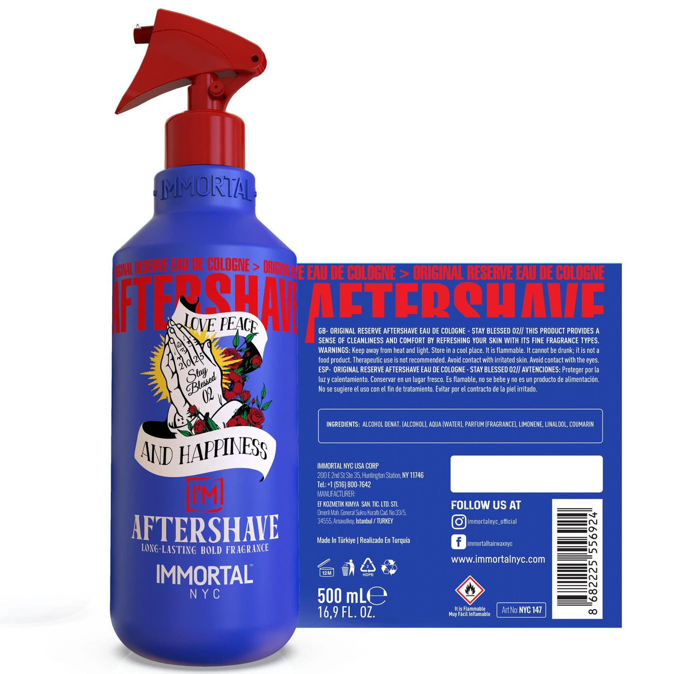 Immortal Aftershave Stay Blessed 02