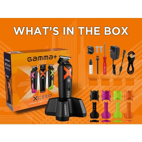 GAMMA+ XCEED Professional IN2 Vector Motor Cordless Trimmer