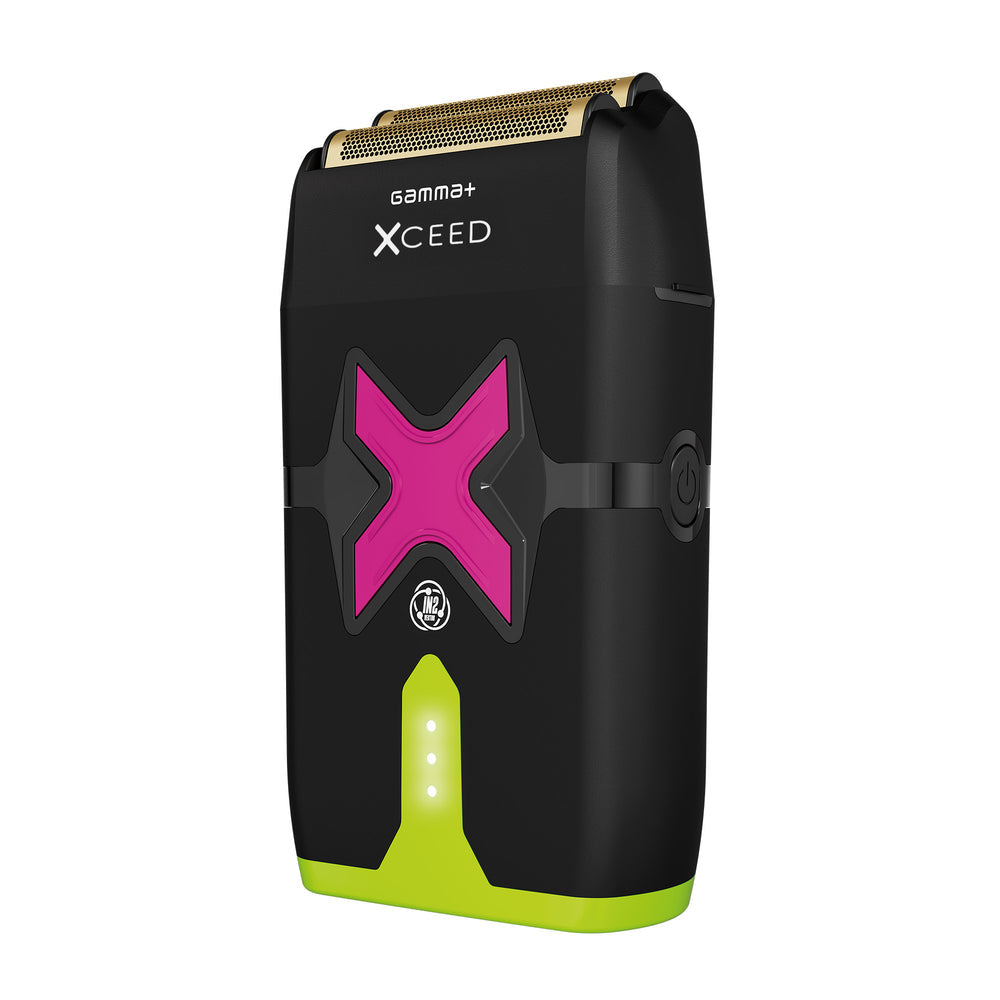 Gamma+ XCEED Professional IN2 Vector Motor Cordless Double Foil Shaver