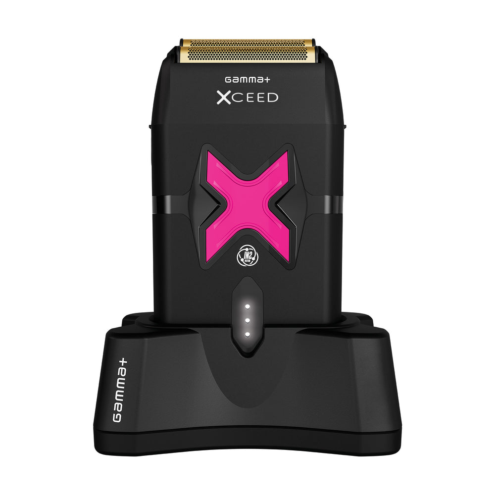 Gamma+ XCEED IN2 Vector Motor Cordless Clipper + Trimmer + Double Foil Shaver Value Set