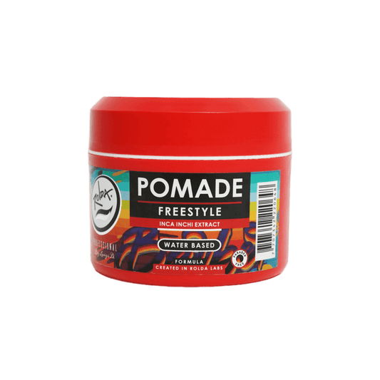 Rolda - Freestyle Hair Pomade | Water Based Formula, Medium Hold, Medium Shine, Washes Out Easily, All Day Hold, Flake-free