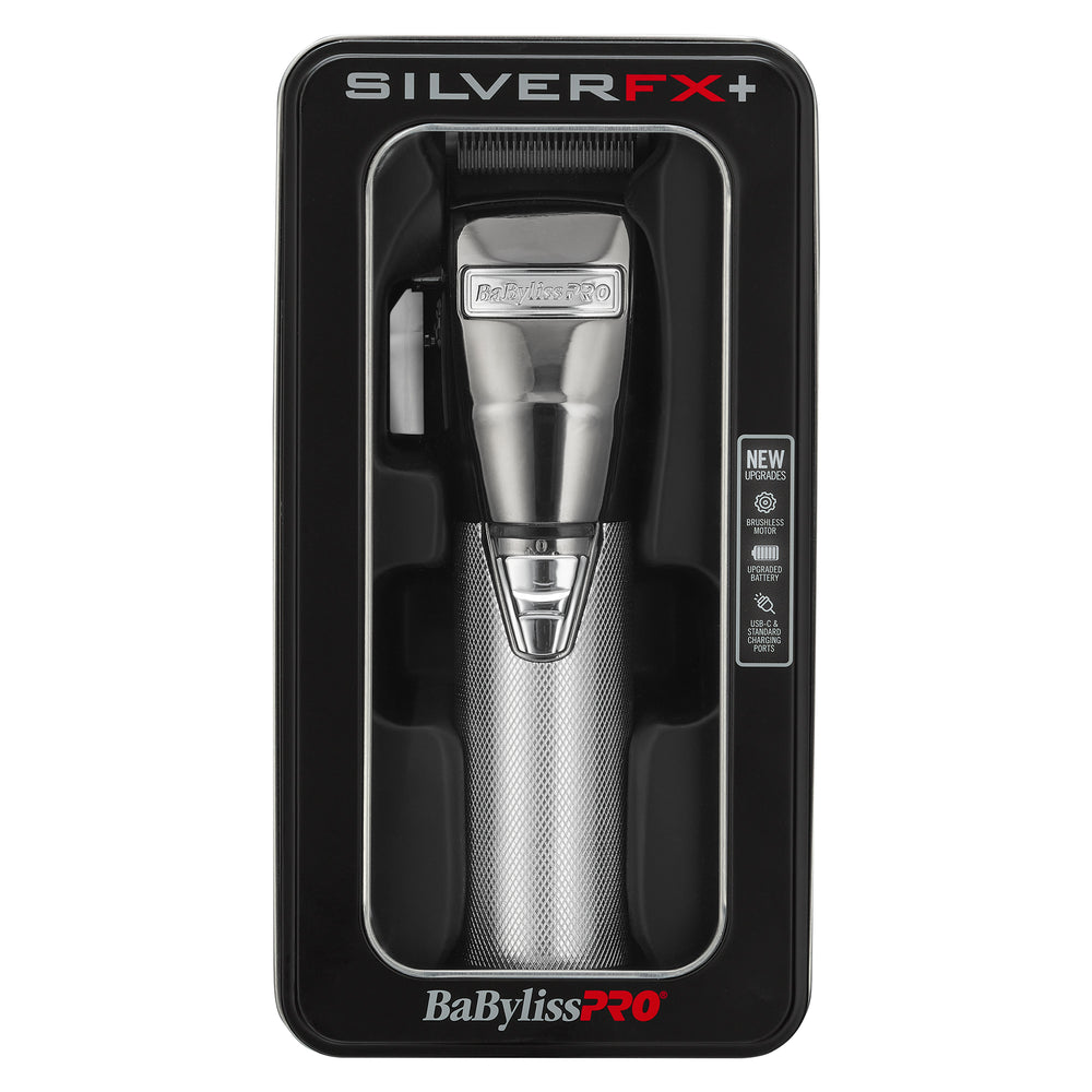 BaBylissPRO® SilverFX+ All-Metal Lithium Clipper