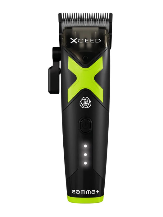 Gamma+ XCEED IN2 Vector Motor Cordless Clipper + Trimmer + Double Foil Shaver Value Set