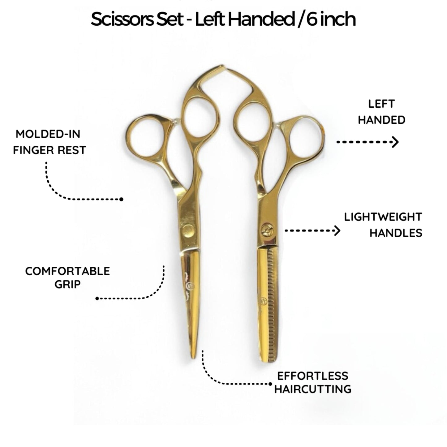 Rolda - Hair Cutting Scissors and Thinning Shears