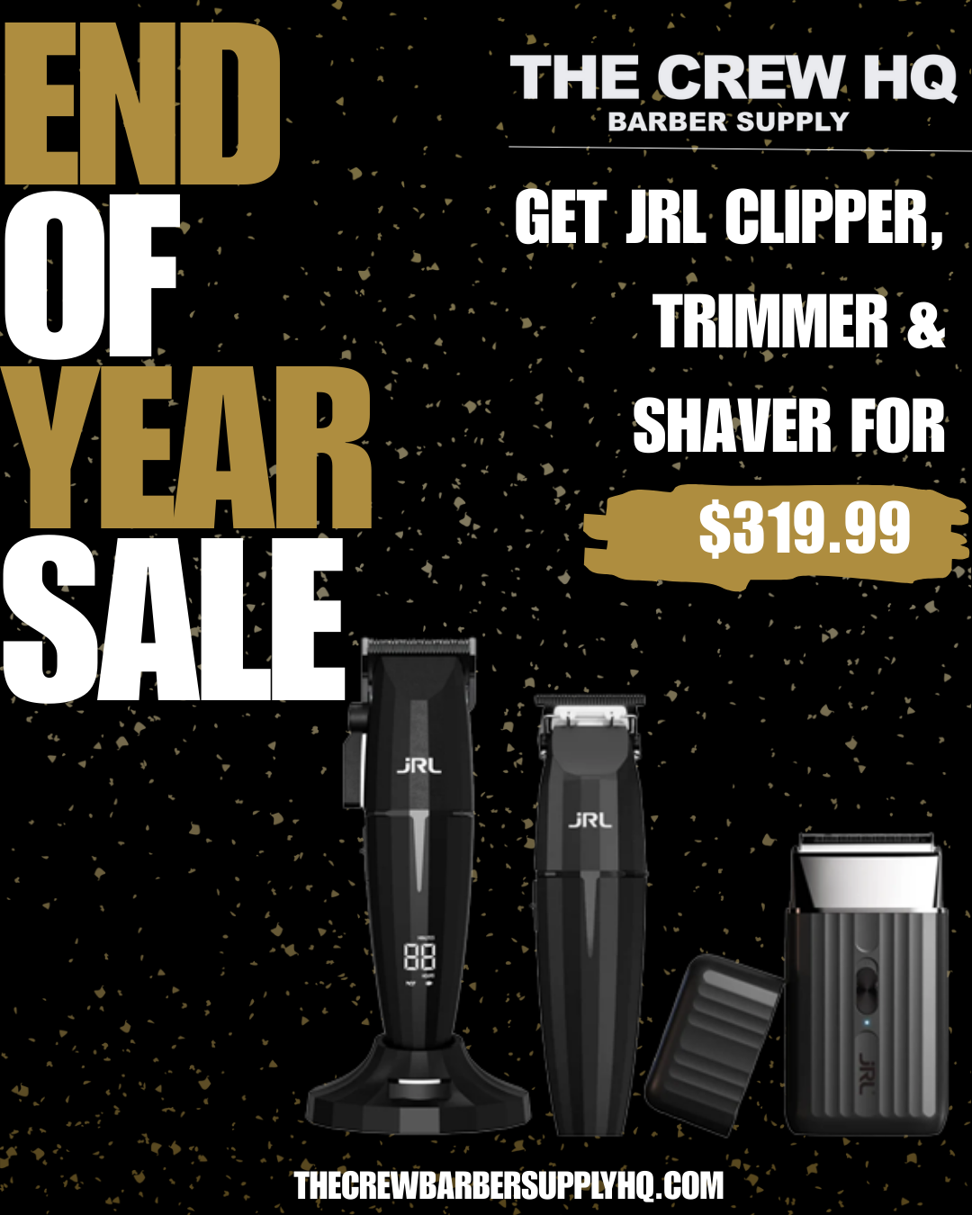 JRL Clipper, Trimmer, and Shaver Set Deal