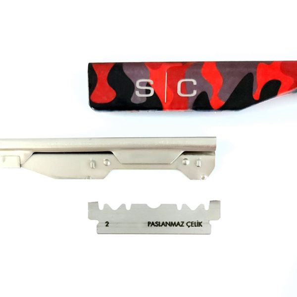 S|C x Deluxe Line Professional Straight Edge Razor